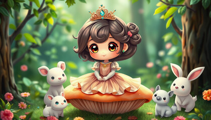 Naklejka premium baby girl