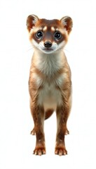 Obraz premium Marten Front View Full Body Background