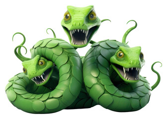Naklejka premium PNG Reptile cartoon animal dragon.