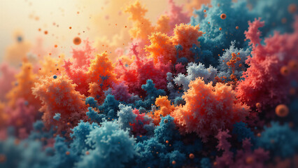Fototapeta premium landscape abstract background