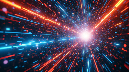 Naklejka premium landscape abstract background