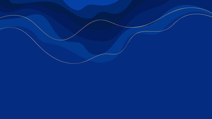 ABSTRACT BACKGROUND WITH HAND DRAWN SHAPES BLUE COLORFUL FLAT DESIGN VECTOR TEMPLATE FOR WALLPAPER, COVER DESIGN