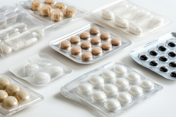 Disposable Plastic Cosmetics Medical Blister Packaging