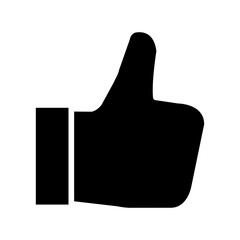 Obraz premium Like hand icon