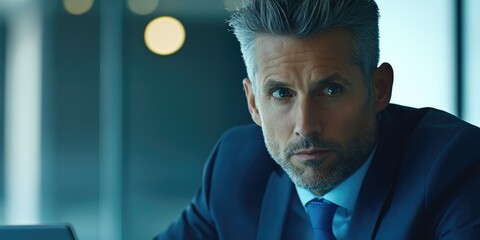 Corporate Professional Pondering Future Business Plans