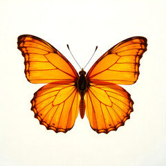 butterfly on a blue background