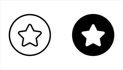 Loyalty star line icon. Bonus points. Discount program symbol on white background