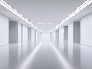 Modern Corridor of an Office