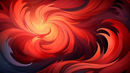 burning flame spiral artwork background
