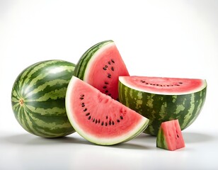 watermelon isolated in white background
