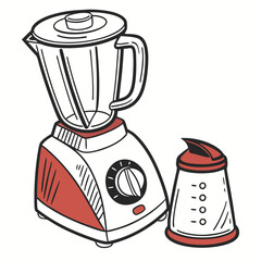 blenders vector color image on a white background 