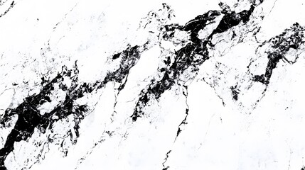 Obraz premium Abstract Black and White Marble Texture Background