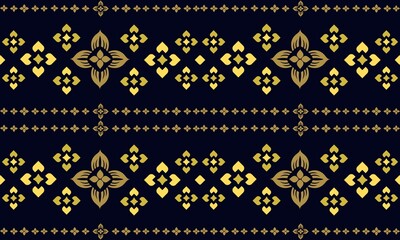 Thai seamless pattern with intricate traditional designs, perfect for artistic projects, fabric, prints, and digital designs. Adds a unique charm inspired by Thailand&rsquo;s cultural heritage.