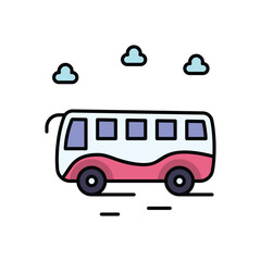 Bus  vector icon