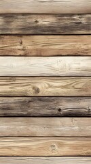 Naklejka premium Rustic Wooden Planks Background Texture Seamless Pattern
