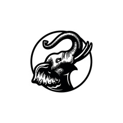 Elephant Logo Template