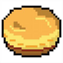 stoke desain vector pixel makanan