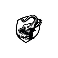 Elephant Logo Template