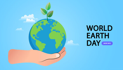 Growing business globalization sustainable and affordable . Tree growing.