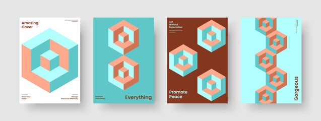 Fototapeta premium Abstract Brochure Layout. Creative Banner Template. Modern Report Design. Background. Business Presentation. Book Cover. Poster. Flyer. Magazine. Notebook. Pamphlet. Leaflet. Handbill. Advertising