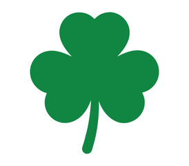 St Patrick&rsquo;s Rainbow Graphics: Green Shamrock Clipart Set

