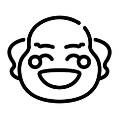 mask Line Icon