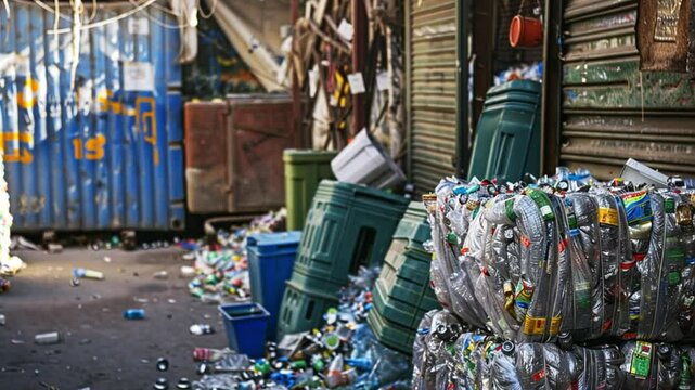 Urban Recycling: A Glimpse into the City's Waste Management