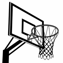 basketball hoop on the net © MST. NAZMA 