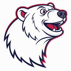 vector illustration of a bear