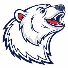 vector illustration of a bear