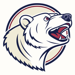 vector illustration of a bear