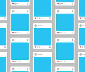 Instagram Social Media Carousel Post Mockup Template

