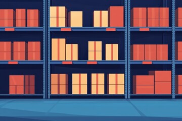 Obraz premium Real-Time Inventory Tracking in the Retail Industry: Enhancing Omni-Channel Efficiency and Customer Experience