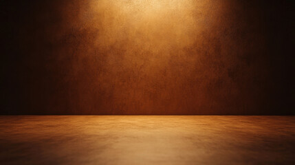 textured brown photography studio background with warm lighting creates cozy atmosphere, perfect for various photo shoots and artistic displays
