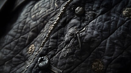 Medieval Gambeson Close-Up