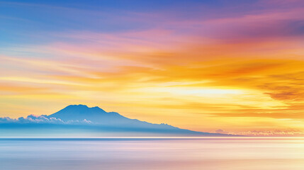 Obraz premium Mount Kilimanjaro at Sunrise with Breathtaking Landscape