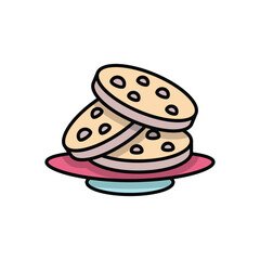 Cookies  vector icon