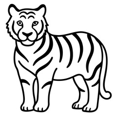 tiger vector illustration
