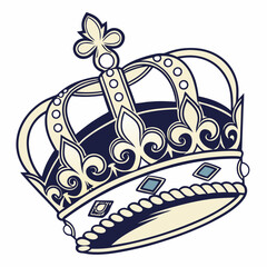 princess crown illustration