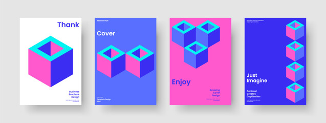 Geometric Report Layout. Abstract Flyer Template. Isolated Banner Design. Book Cover. Business Presentation. Poster. Brochure. Background. Notebook. Pamphlet. Magazine. Journal. Leaflet. Newsletter