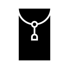 Chinese red money envelope For giving as a gift to children during Chinese New Year.