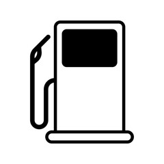 Fuel pump icon. Gas station icon design.