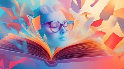 Cognitive Decline and Memory Loss Illustration