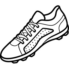 sport shoes vector illustration