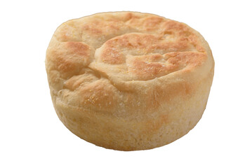 Fresh homemade English muffins for breakfast