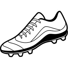 sport shoes vector illustration