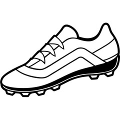 sport shoes vector illustration