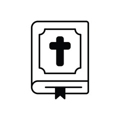 Bible  vector icon