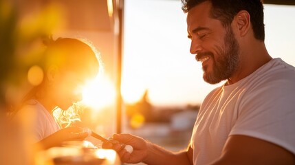 Sunlit Simplicity Celebrating National Single Parent Day with Wholesome Breakfast Bonding - Sustainable Family Living for Modern Lifestyle Brands