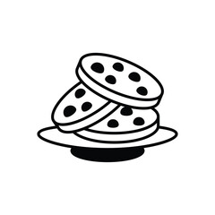 Cookies  vector icon